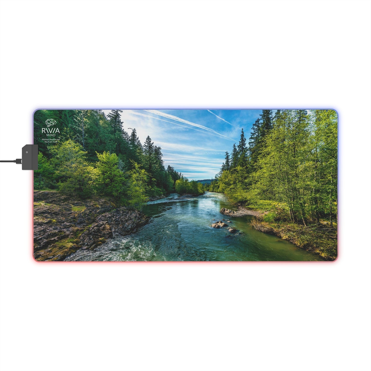 Rivia Mind Nature LED Gaming Mouse Pad