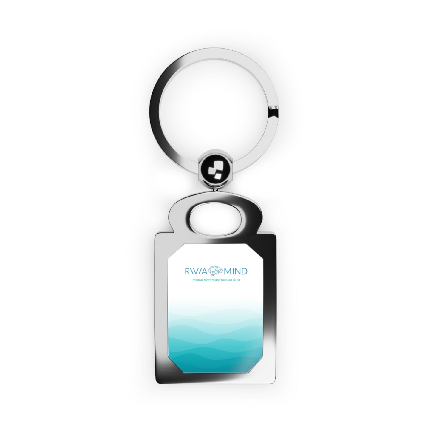 Rivia Mind Rectangle Photo Keyring