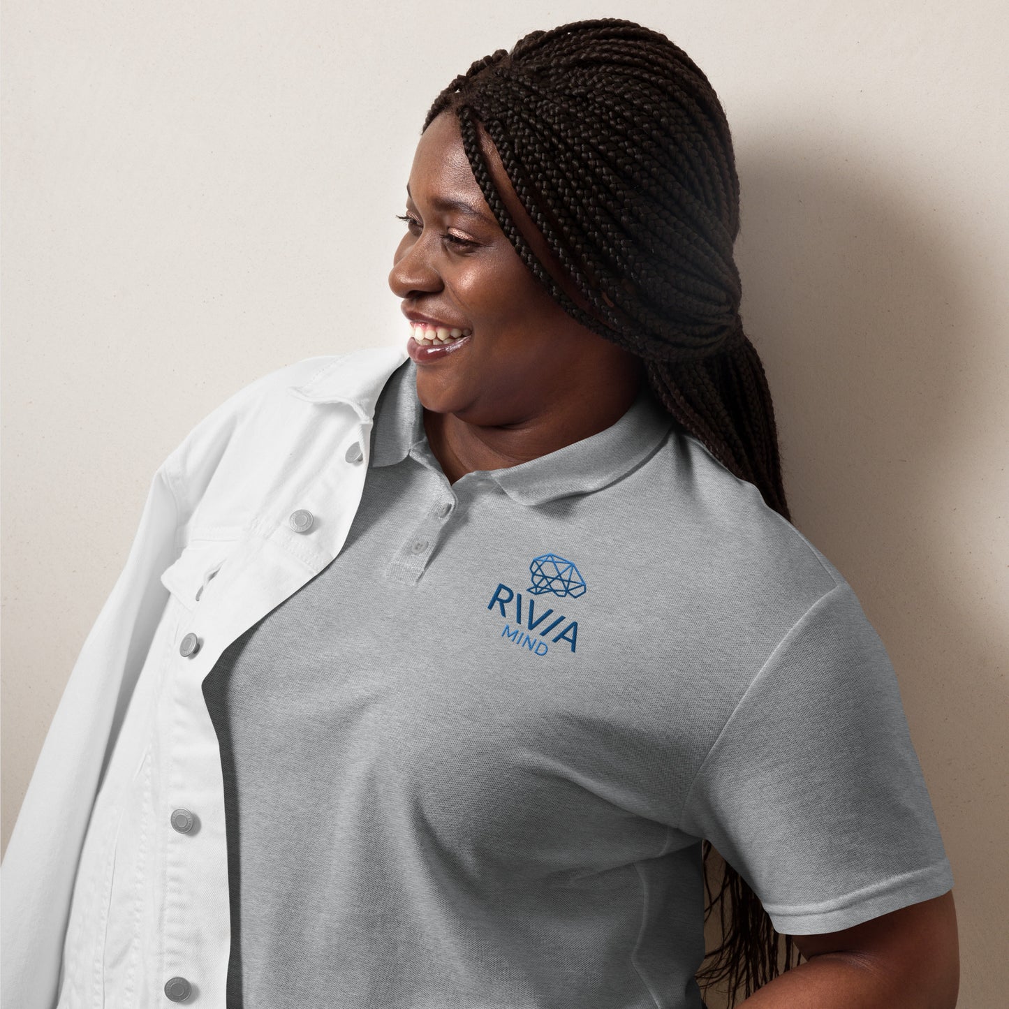 Rivia Mind | Women’s Pique Polo Shirt