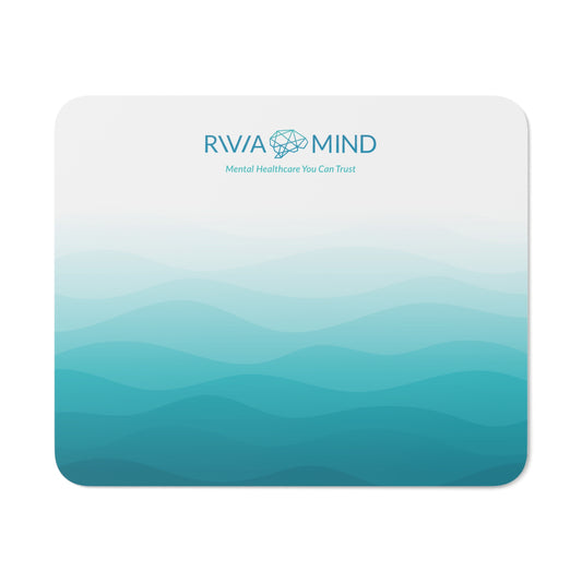 Rivia Mind Waves Desk Mouse Pad