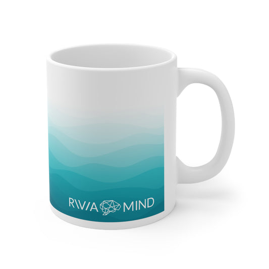 Rivia Mind | Waves Ceramic Mug 11oz