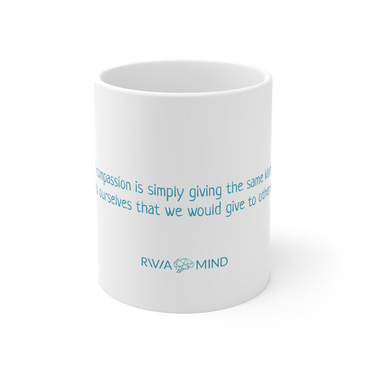 Rivia Mind Affirmation Ceramic Mug 11oz